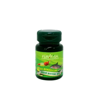 【FUN FISH 養魚趣】鼠魚.觀賞蝦健康成長配合飼料 沉底顆粒50gx2罐(適合各種底棲型鼠魚.觀賞蝦食用)