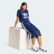 【adidas 愛迪達】Trefoil Tee 女 短袖 上衣 T恤 運動 經典 休閒 三葉草 基本款 深藍(IR9537)