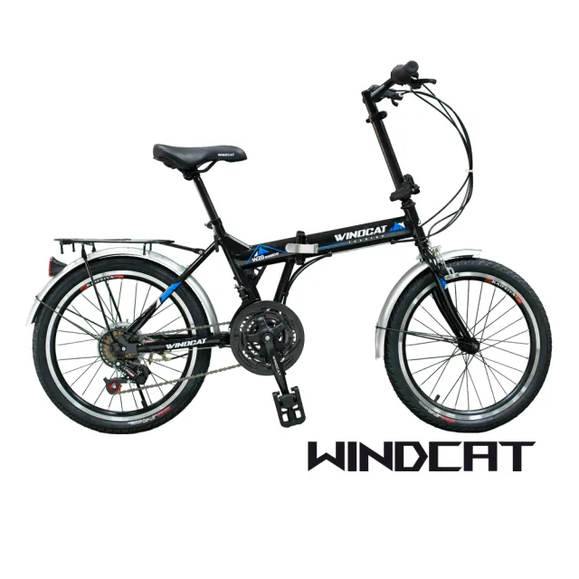 【windcat】W22 21速摺疊車(日本SHIMANO轉把)