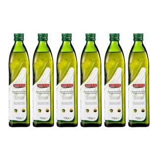 【慕雅利華】鮮藏特級初榨冷壓橄欖油(750ml X 6瓶)