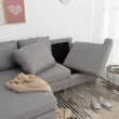 【IDEA】拆卸式亞麻布L型沙發椅(自由組合貴妃椅)
