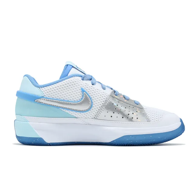 【NIKE 耐吉】籃球鞋 JA 1 SE GS 大童 女鞋 白 水藍 Morant All-Star 全明星賽(FJ1266-400)