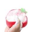 【Ainmax 艾買氏】清潔 海綿 可愛 菜瓜布 立體 洗澡 海綿 清潔 洗碗 立體水果菜瓜布 海綿(隨機出貨 2入組)