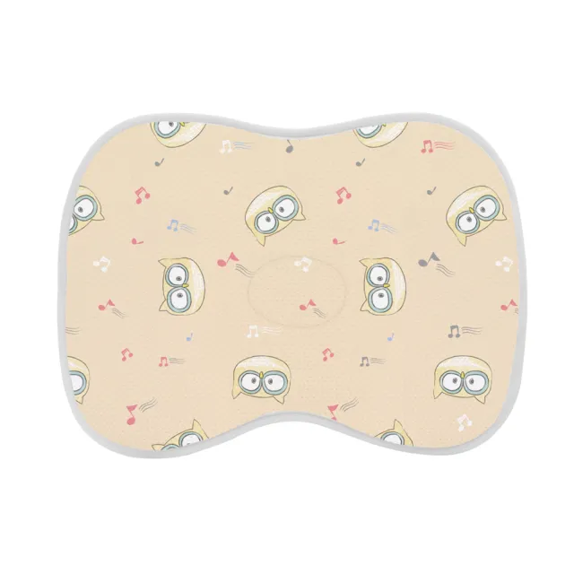 【QSHION】透氣可水洗Q芯枕/嬰兒枕頭 幼童枕 防蟎枕-樹懶懶款(台灣製造)