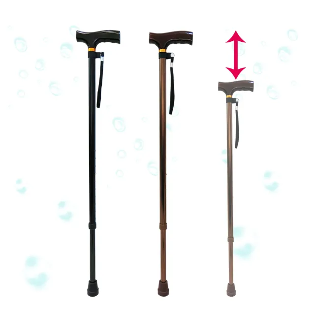 【舞動創意】仲群維醫療用手杖-未滅菌-鋁合金十段調整手杖(GT20052)