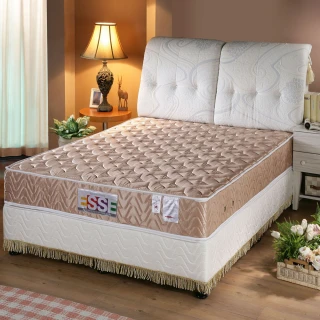【ESSE 御璽名床】2.3立體加厚硬式彈簧床墊(單人加大3.5尺)