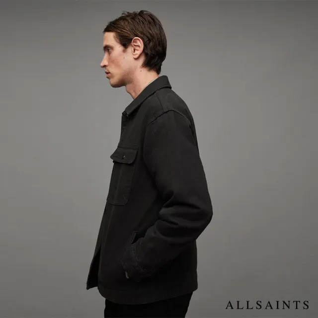 【ALLSAINTS】CARLTON 外套Washed Black MA008Z(常規版型)