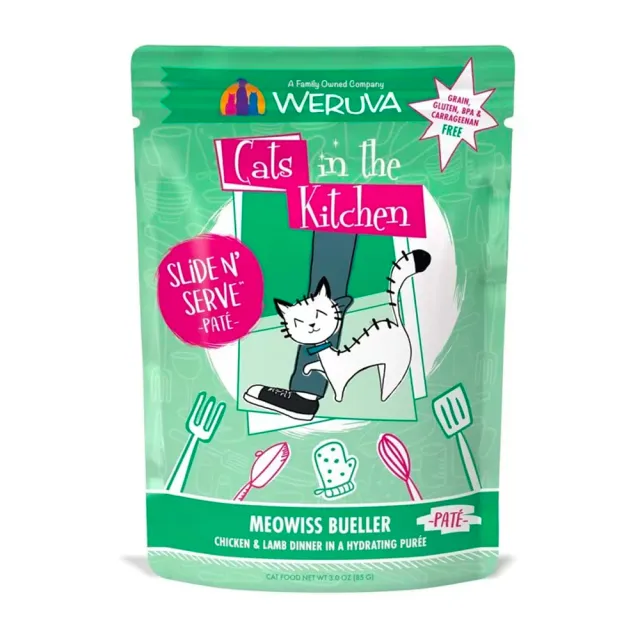 【Cats in the Kitchen 凱特美廚】貓咪主食餐包85g-12入(主食 餐包 全齡貓 貓罐頭)