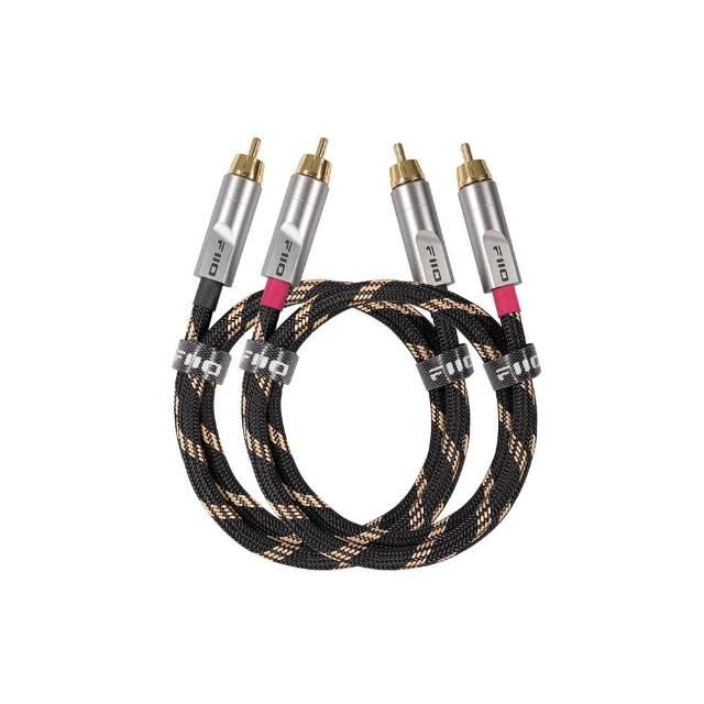 【FiiO】LR-RCA4M 雙RCA 公轉公 RCA音源對錄線(80cm)