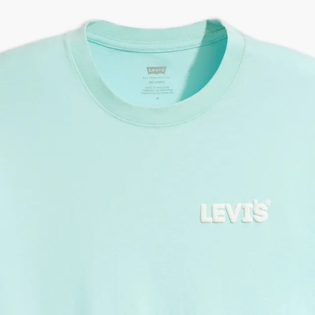 【LEVIS 官方旗艦】男款 寬鬆休閒版型短袖T恤  人氣新品 16143-1306