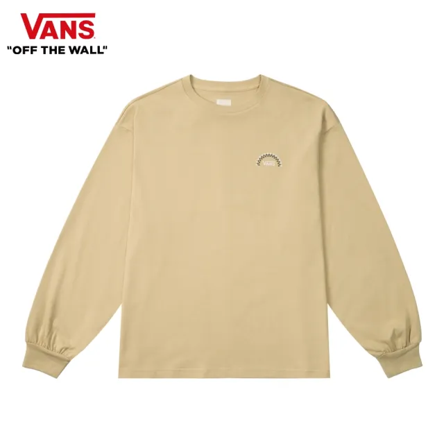 【VANS 官方旗艦】Outer 女款奶茶色長袖T恤