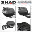 【SHAD】可攜式-快拆行旅箱組合 SH40含上部貨架+靠背(原廠公司貨 SH40 CARGO-49x43x33cm)