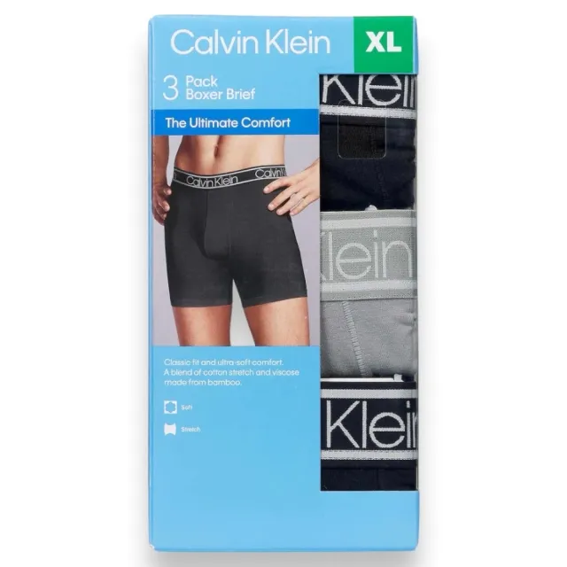 【Calvin Klein 凱文克萊】3件組 CK 涼感 彈性萊卡 透氣排汗 男生 四角內褲(內褲 CK男款內褲)