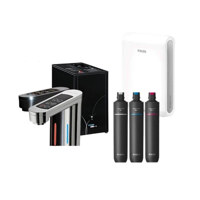 【GUNG DAI 宮黛】GD800+X6 觸控式三溫櫥下型飲水機(GD800+Brita X6)