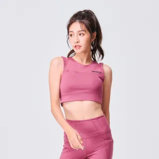 【NEW BALANCE】NB 中衝運動內衣_女裝_暗紅色_WB21110WAD(美版 版型偏大)