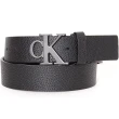 【Calvin Klein 凱文克萊】CK 經典LOGO 皮革 男生皮帶 男士腰帶(美國原廠正品)