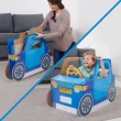【POP2PLAY 紙板王】環保玩具車(粉藍)