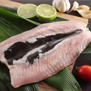 【一手鮮貨】台南去刺虱目魚肚(2片組/單片200g-230g)