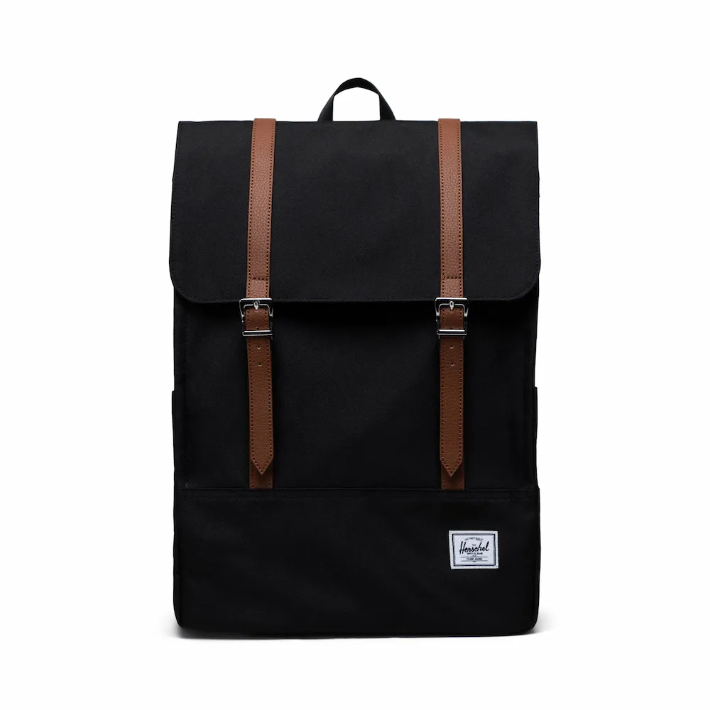 【Herschel】官方直營 後背包 16吋筆電包 書包 減壓肩帶 17.5L Survey 黑