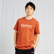 【FILA官方直營】男/女 中性短袖圓領T恤-棕色(1TEY-1460-BN)