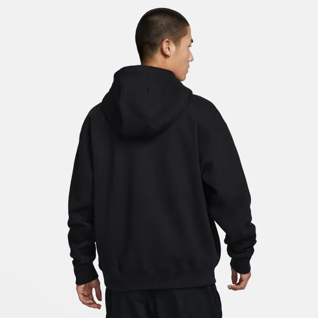 【NIKE 耐吉】上衣 男款 長袖上衣 帽T 刷毛 龍年 AS M NSW ACG CNY HOODIE GCEL 黑紅 FZ6193-010