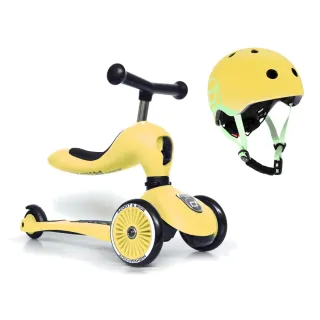 【Scoot&Ride】Kick1 Cool飛滑步車/滑板車+安全帽XXS