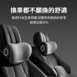 【kingkong】3D汽車弧型護頸枕 慢回彈記憶棉車用枕頭 座椅靠枕