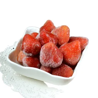 【幸美生技】原裝進口鮮凍草莓 超值1kg x4包組合(檢驗8大項次 通過A肝/諾羅/農殘/重金屬)
