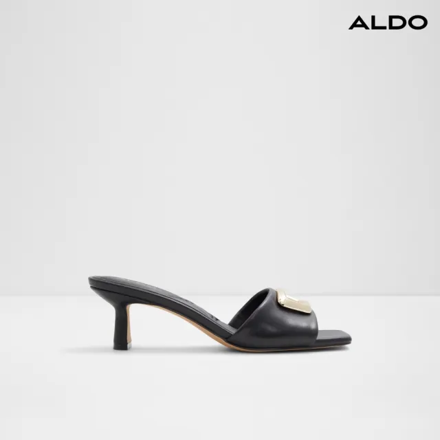 【ALDO】THELMA-百搭優雅涼跟鞋-女鞋(黑色)