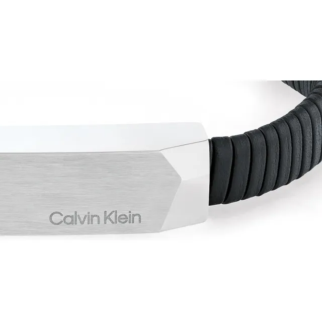 【Calvin Klein 凱文克萊】CK Magnify 男士手環(35100012)