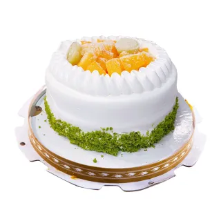 【樂活e棧】母親節造型蛋糕-夏日芒果巧克力蛋糕6吋x1顆(水果 芋頭 布丁 手作)