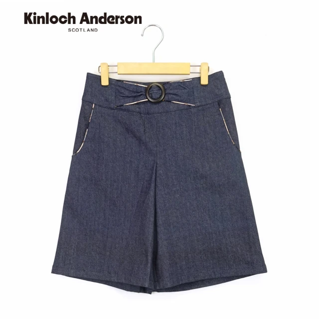 Kinloch Anderson 腰間配飾率性牛仔五分褲 金安德森女裝(KA0872011)