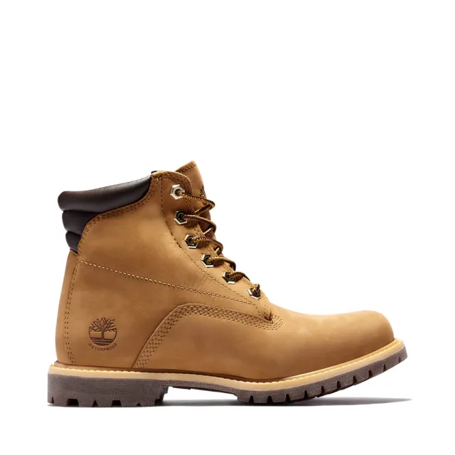 【Timberland】女款小麥色磨砂革防水6吋靴(8168R231)