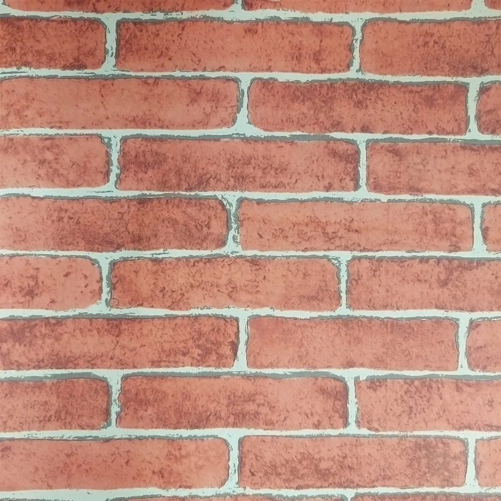 【特力屋】超值磚紋貼布90x200cm經典紅磚-HO-P3962B-1