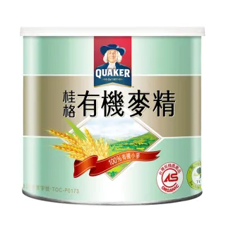 【QUAKER 桂格】有機麥精300g/罐