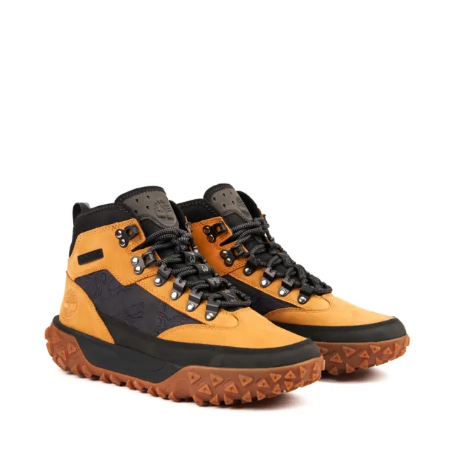 【Timberland】男款小麥色 Greenstride™ Motion 6 防水中筒健行鞋(A67JC231)