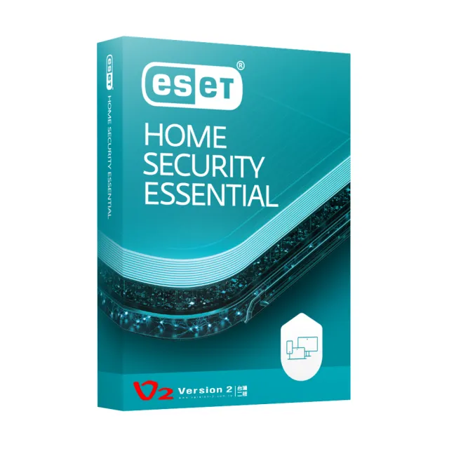 【ESET】家用安全基礎版 ESET Home Security Essential(單機1年版)