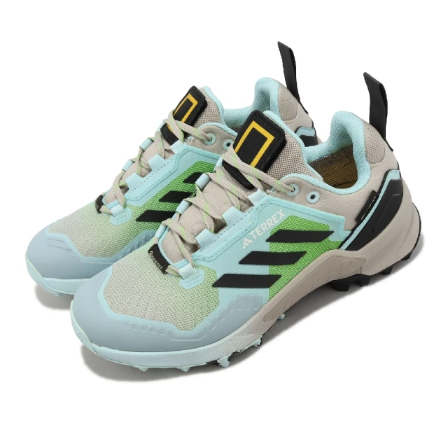 adidas 愛迪達 越野跑鞋 Terrex Swift R3 GTX W x NA 女鞋 藍 聯名 防水 馬牌輪胎底(IF7919)