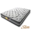 【SLIM 加厚型】天絲銀離子抗菌紓壓獨立筒床墊(雙人加大6尺)