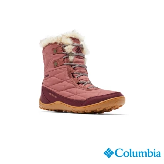 【Columbia 哥倫比亞官方旗艦】女款-MINX™Omni-Tech鋁點蓄熱防水高筒雪靴-甜菜根紅(UBL59610IU/HF)