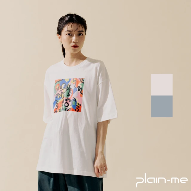 plain-me 俏皮Wink圖TEE JNP0126-241(男款/女款 共2色 TEE 短袖 休閒上衣)