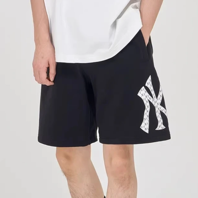 MLB 運動休閒短褲 MONOGRAM系列 紐約洋基隊(3ASPM0143-50BKS)