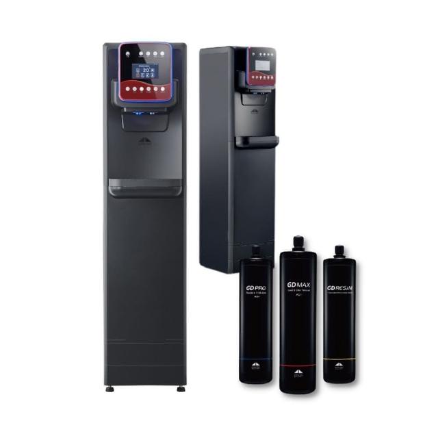 【GUNG DAI 宮黛】GD SOLO 全智慧美學落地型飲水機(冰溫熱/搭配宮黛3道濾芯/保留礦物質口感)