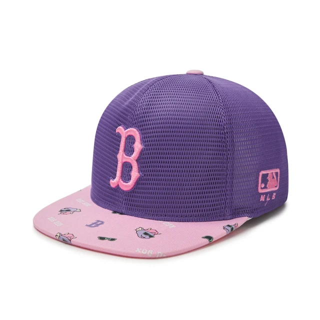 MLBMLB 童裝 可調式棒球帽 童帽 龍年限定系列 波士頓紅襪隊(7ACPDN143-43VOS)
