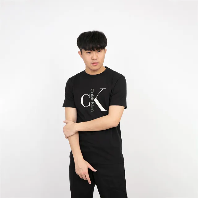 【Calvin Klein 凱文克萊】Calvin Klein 短T  T恤 短袖 大尺碼 純棉 素T CK 上衣(短袖)