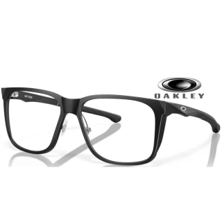 【Oakley】奧克利 HIP TONE 亞洲版 時尚大鏡面光學眼鏡 可調鼻翼 親水防滑耳墊 OX8182 01 霧黑 公司貨
