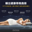 【INTEX】經典雙人-新款雙面充氣床墊(露營睡墊 野營充氣床墊 氣墊床 露營床 平行輸入)