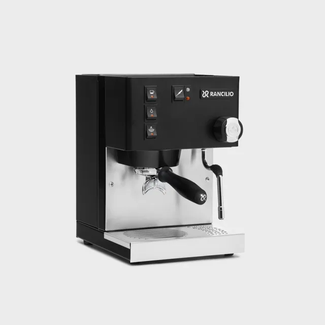 【Rancilio 藍奇里奧】Silvia 單鍋爐單孔 家用半自動義式咖啡機(消光黑)
