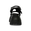 【STEVE MADDEN】VENGEFUL 厚底休閒涼鞋(黑色)