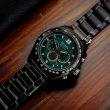 【CITIZEN 星辰】Chrongraph系列 CA4536-86X 亞洲限定 熊貓款 光動能 格紋錶盤 男錶 手錶